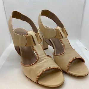 Chloe Nude Nappa Lamb Heels